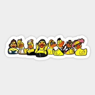 Clue Duckies Sticker